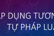 Ap Dung Tuong Tu Phap Luat