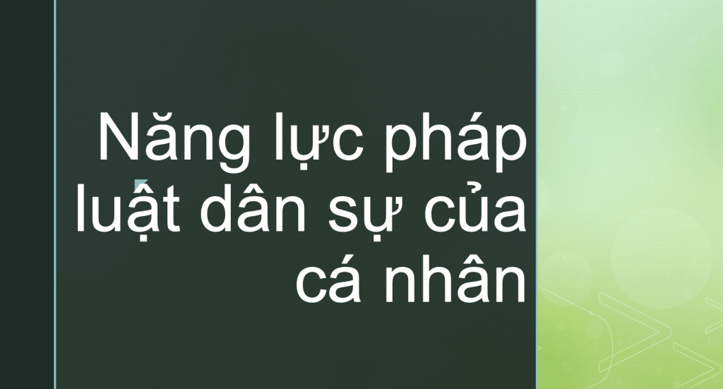 Nang Luc Phap Luat Dan Su