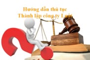 Thanh Lap Cong Ty Luat